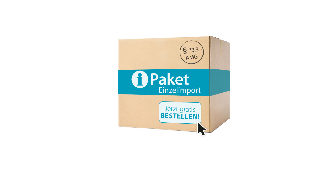 i-Paket Einzelimport Jetzt gratis bestellen! Single import package