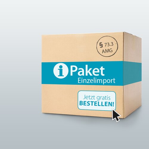 Bestellen Sie unser i-Paket Einzelimport inkl. Kühlschrankmagnet und allen wichtigen Informationen für Ihre Apotheke. Paket Einzelimport